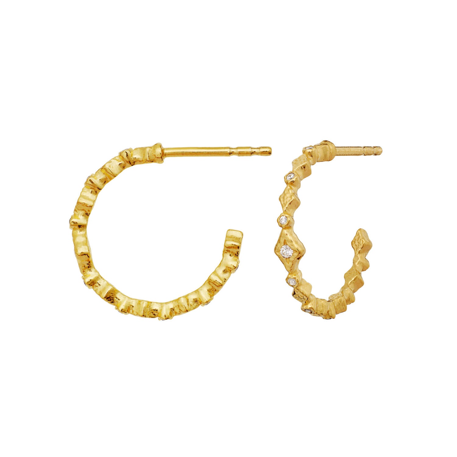 Arlette hoops - forgyldt